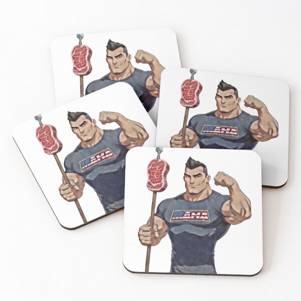 Item preview, MAHA Steak Warrior - Carnivore Hero designed and sold by NoSeedOilLife.
