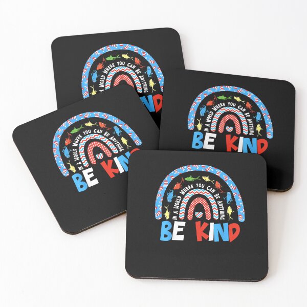 Item preview, Autism Awareness – Be Kind Why Fit In Cat in the Hat Inspired Design designed and sold by ArtFunDib.
