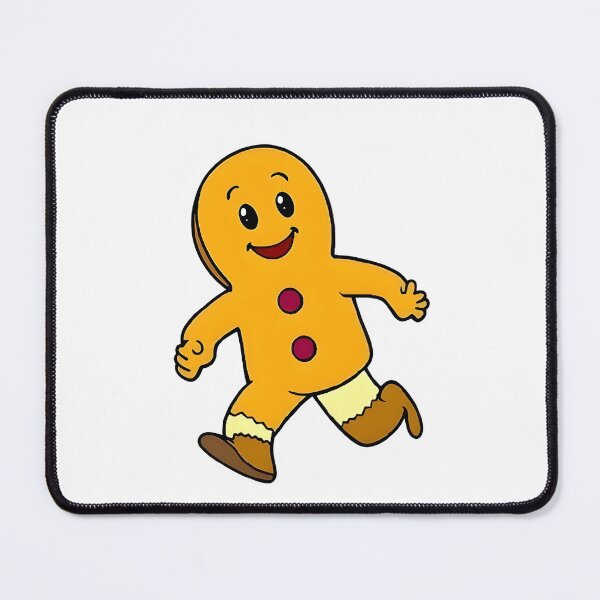 Item preview, Cute Gingerbread Man – Adorable Christmas Cookie Character designed and sold by GeekFuel.