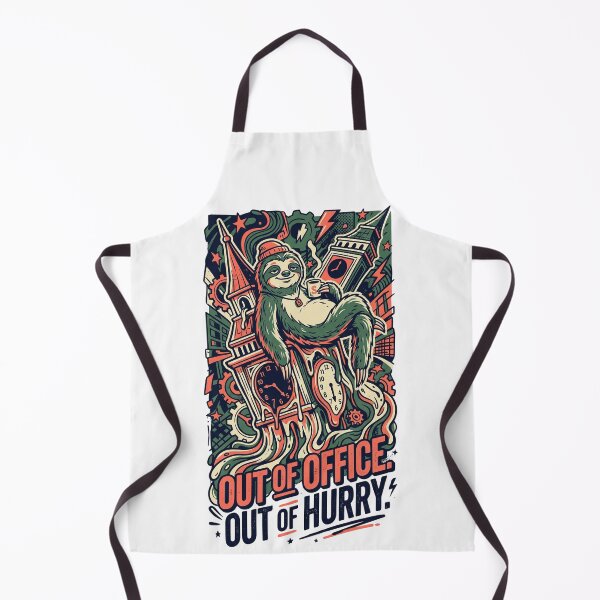 Item preview, Out of Office Out of Hurry Sloth – Funny Anti Work Chill Animal Design designed and sold by MoodFit2026.