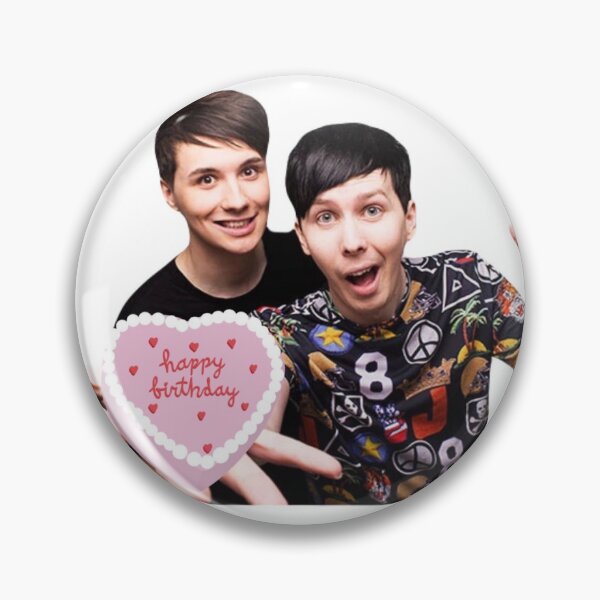 Item preview, Dan and Phil birthday  designed and sold by thasmin.