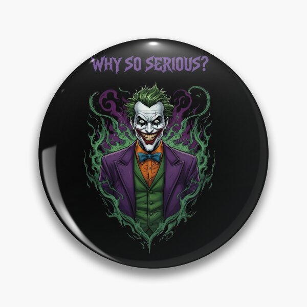 Item preview, why so serious? designed and sold by Theuproarstore.