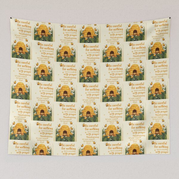 Item preview, Bible verse and bees  designed and sold by Vibrantfaith321.