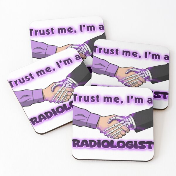 Item preview, Radiology Expert Handshake Neon Purple Design designed and sold by med-lavender-ee.