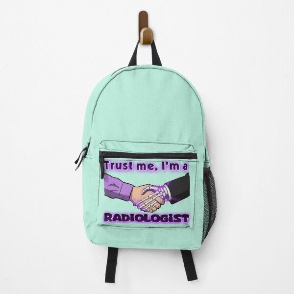 Item preview, Radiology Expert Handshake Neon Purple Design designed and sold by med-lavender-ee.