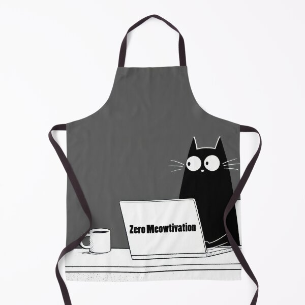 Item preview, Cat working on a laptop at desk designed and sold by anytka.