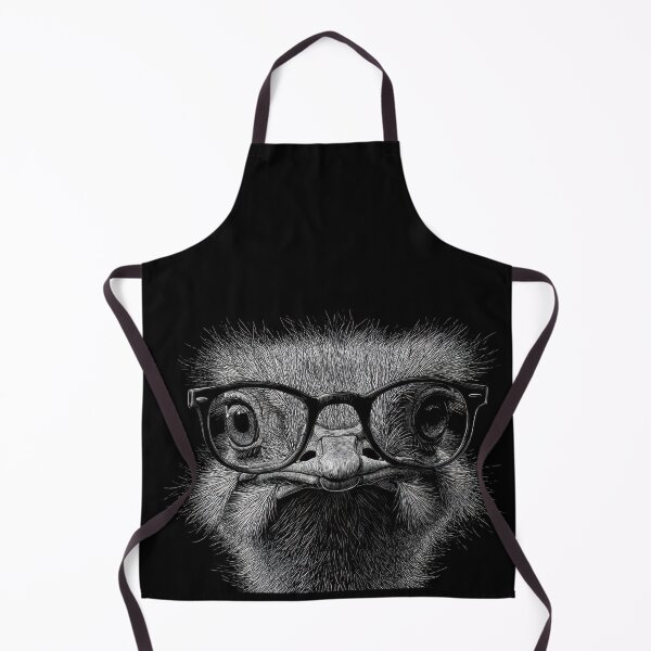 Item preview, Ostrich in glasses shows face designed and sold by anytka.