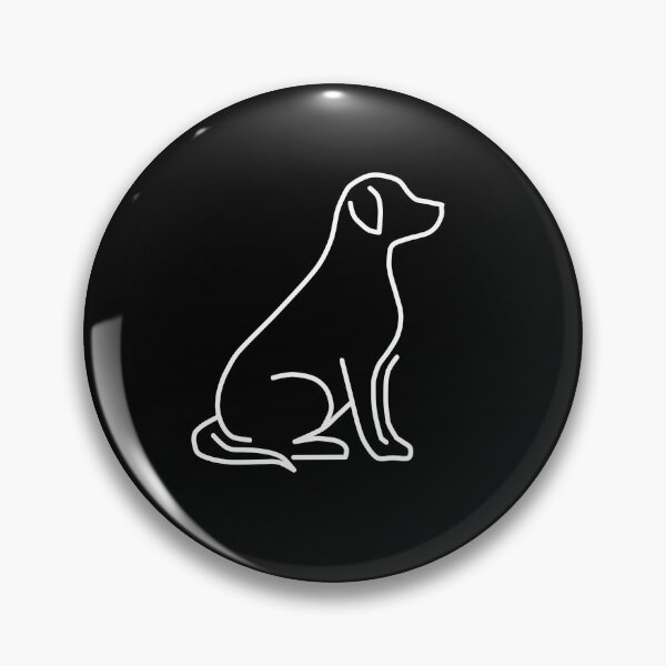 Item preview, Minimal Dog Outline Continuous Single Line Sitting Dog Profile Modern Line Art Clean Vector Minimal Pet Illustration designed and sold by OnPointOutfits.
