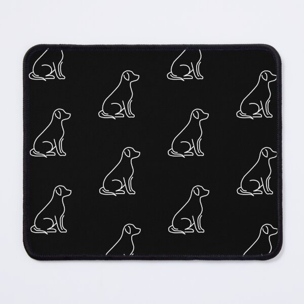 Item preview, Minimal Dog Outline Continuous Single Line Sitting Dog Profile Modern Line Art Clean Vector Minimal Pet Illustration designed and sold by OnPointOutfits.