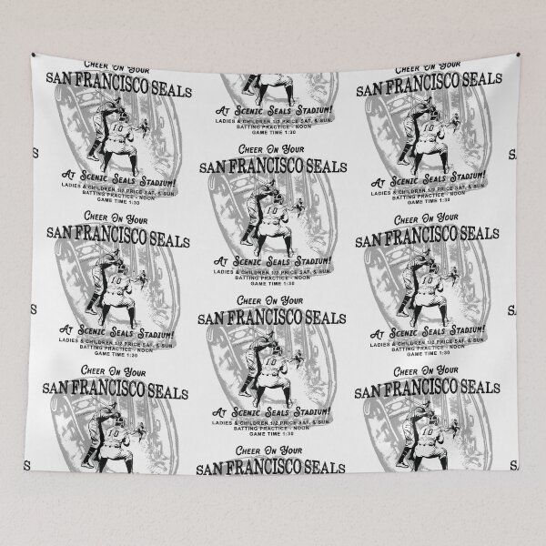 Item preview, Cheer On Your San Francisco Seals designed and sold by Normbot2000.