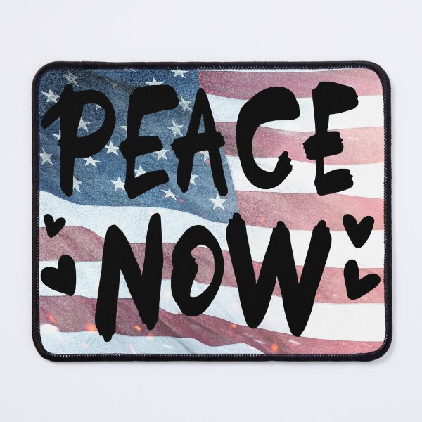 Item preview, Peace now! designed and sold by RuthFurtado.
