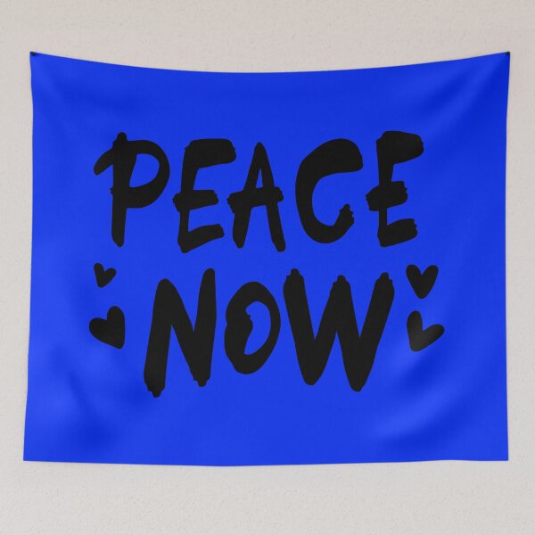 Item preview, Peace now! designed and sold by RuthFurtado.