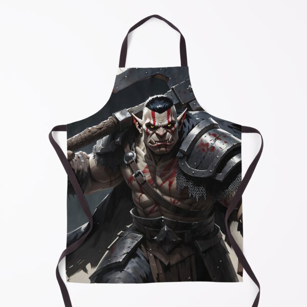 Item preview, Savage Orc Warrior Dark Fantasy Concept Art designed and sold by MiguelTanavon.