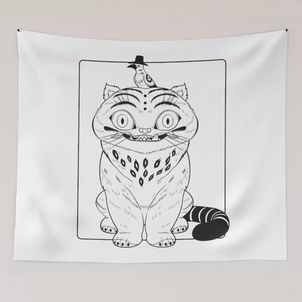 Item preview, derpy the tiger designed and sold by Tape2Sticker.