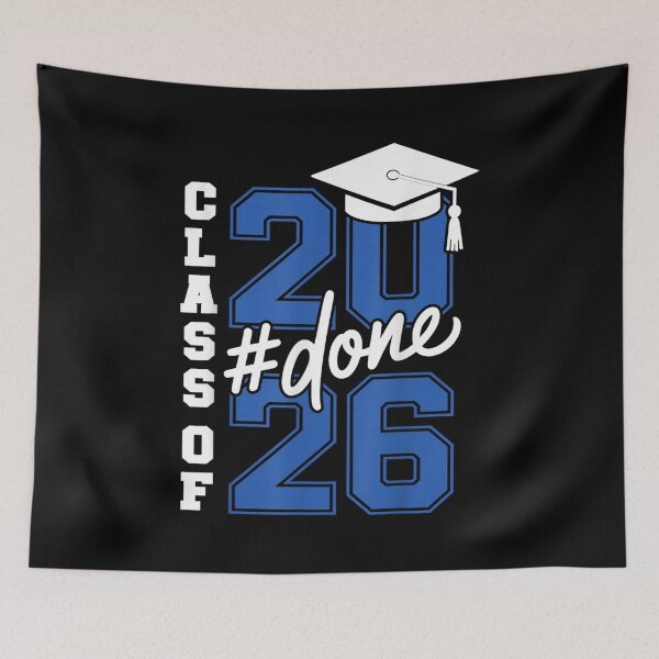 Item preview, DONE Class Of 2026 Graduation For Her Him Grad Seniors 2026 designed and sold by Boutkimaewab.