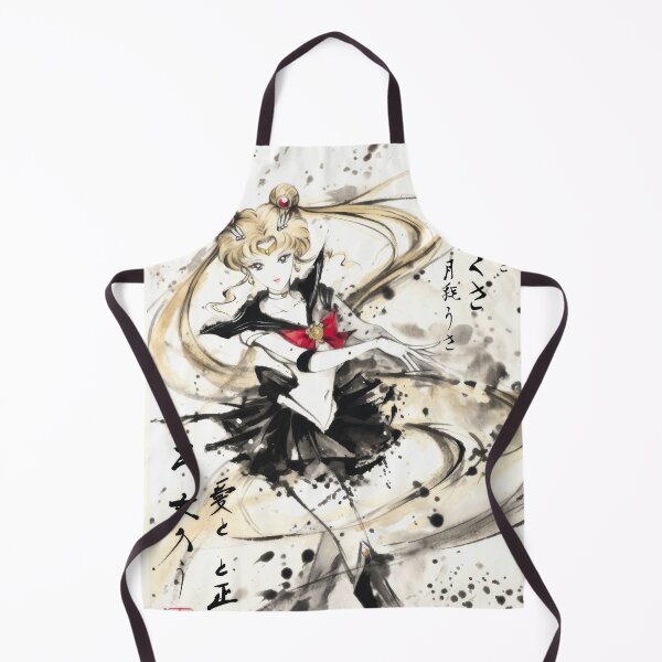 Artikelvorschau, Sailor Moon Sumi-e entworfen und verkauft von AnimeArsenalPrints.