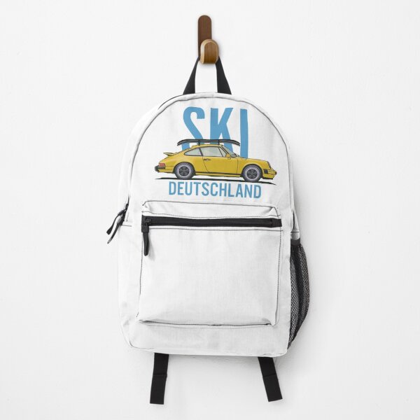 Item preview, Vintage Porsche 911 964 Ski Deutschland illustration designed and sold by blackdogshop.