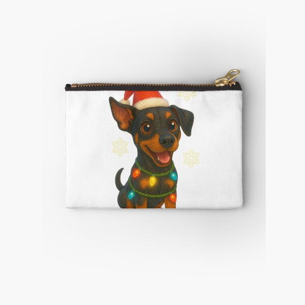 Item preview, Christmas Doberman Pinscher designed and sold by Sillytoe.