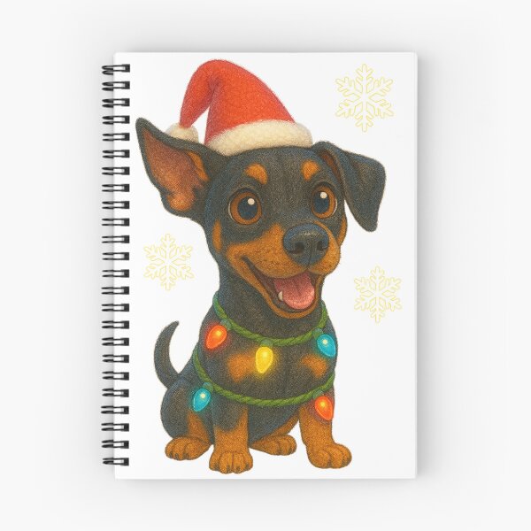 Item preview, Christmas Doberman Pinscher designed and sold by Sillytoe.