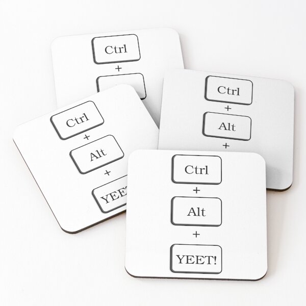Item preview, Ctrl Alt Yeet – Funny Keyboard Meme for Tech Nerds designed and sold by GeekFuel.