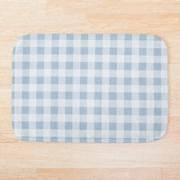 Item preview, Basic Gingham Plaid - Dusty Blue designed and sold by AshDollCreations.