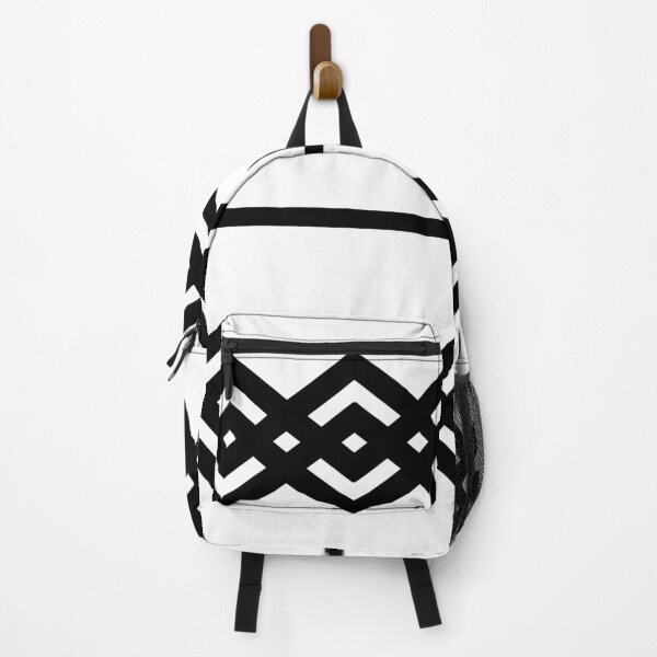 Item preview, Black Geometric Border Pattern designed and sold by studioart.