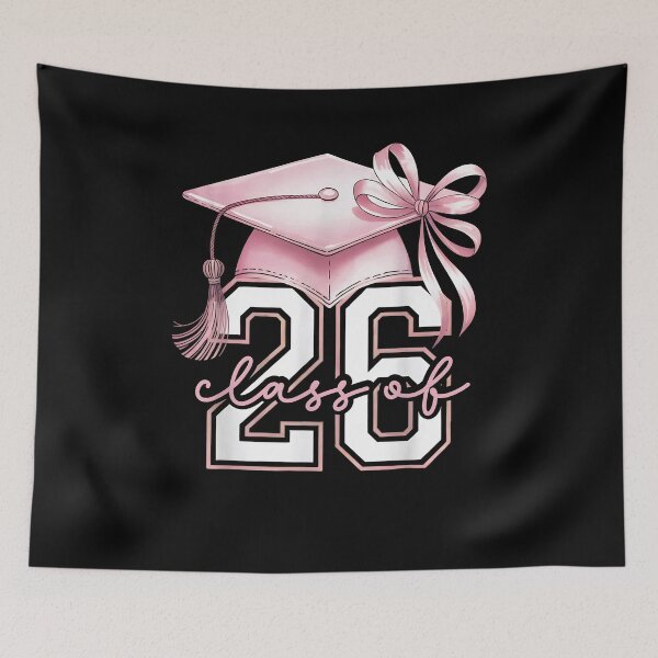 Item preview, Pink Coquette Bow Senior Class of 2026 Senior Girls designed and sold by Boutkimaewab.
