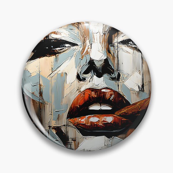 Item preview, SOTL- Embrace Bold Glamour with a Stylized Woman in Red Lipstick Holding a Cigar designed and sold by OlfactoART Studio.