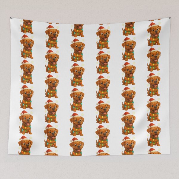 Item preview, Christmas Dogue De Bordeaux designed and sold by Sillytoe.