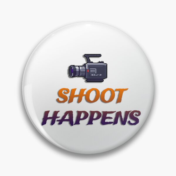 Item preview, Shoot Happens – Funny Indie Filmmaker Crew Shirt designed and sold by GeekFuel.