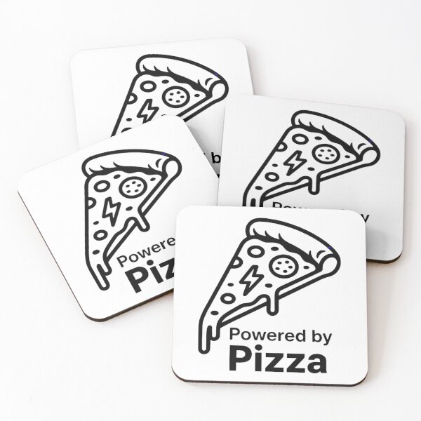 Item preview, Powere by Pizza designed and sold by Animagain.