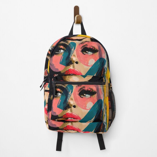 Item preview, Step into Pop Art Glamour with a Bold Woman in Oversized Sunglasses Holding a Lit Cigar designed and sold by OlfactoART Studio.