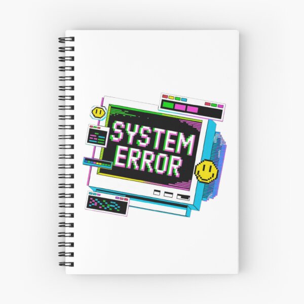 Item preview, System Error Retro Computer T-Shirt – Glitch Aesthetic Gamer & Programmer Gift for Tech Lovers designed and sold by GemBob Creations.