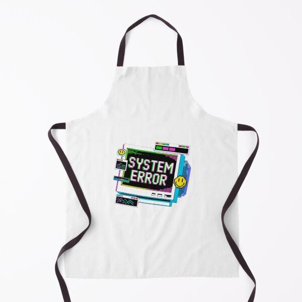 Item preview, System Error Retro Computer T-Shirt – Glitch Aesthetic Gamer & Programmer Gift for Tech Lovers designed and sold by GemBob Creations.