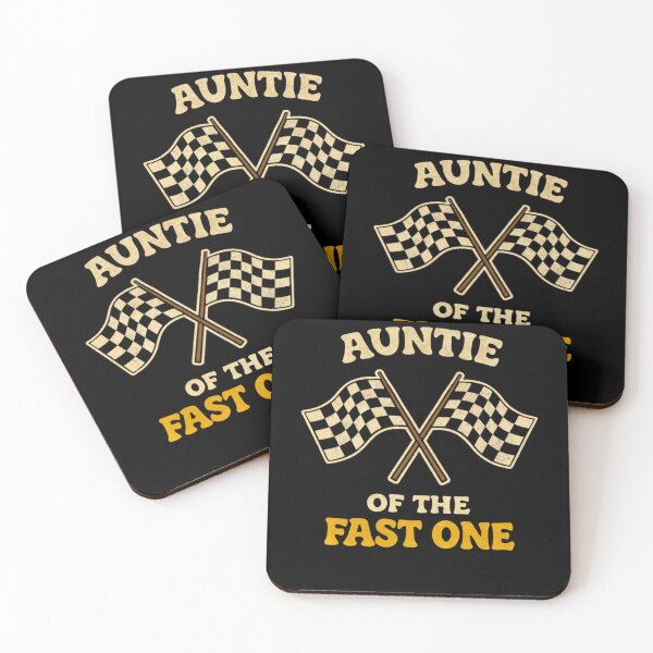 Item preview, Auntie Of The Fast One Funny Racing Aunt Motorsport Retro Shirt designed and sold by VibeOffline Studio.