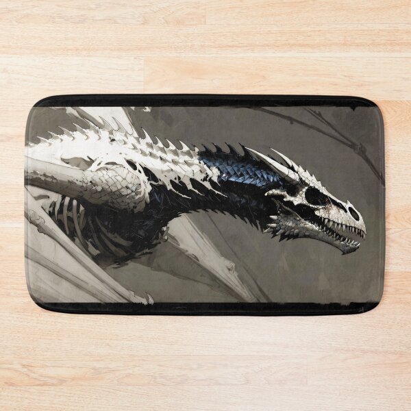 Item preview, Undead Skeletal Dragon Dark Fantasy Concept Art designed and sold by MiguelTanavon.