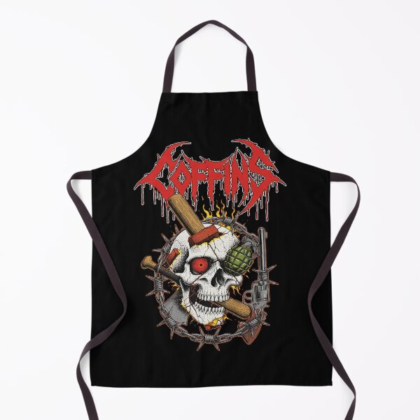 Item preview, Trouble Maker - Trash Metal Skull designed and sold by CoffinsArt.