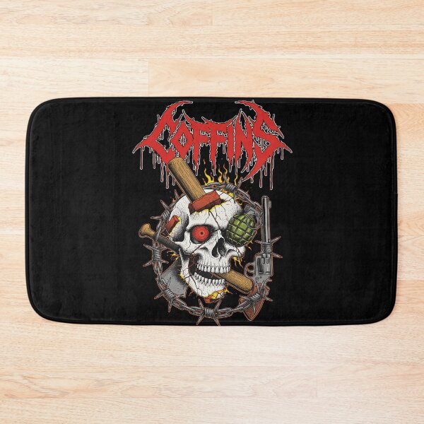 Item preview, Trouble Maker - Trash Metal Skull designed and sold by CoffinsArt.