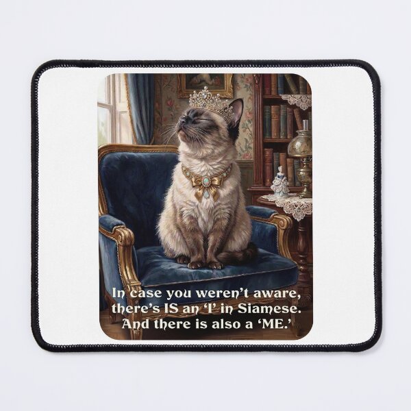 Item preview, There IS an 'I' in Siamese. And also a 'ME.' designed and sold by Daniel Leighton.