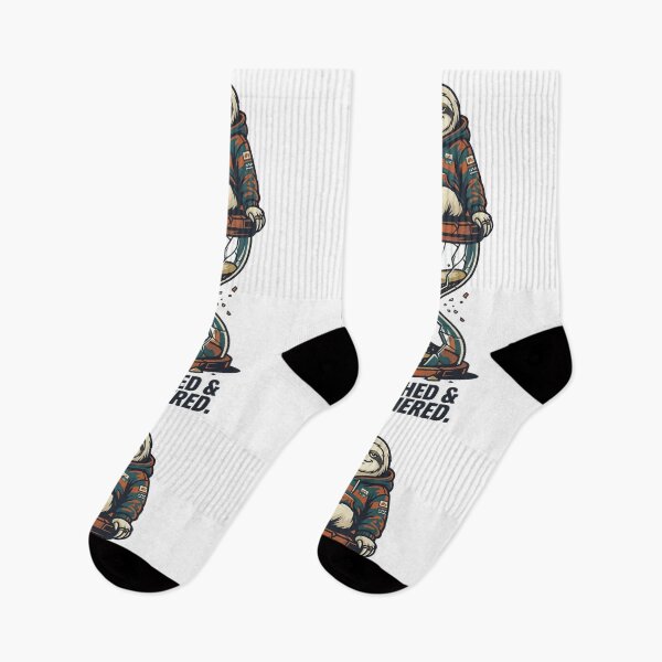 Item preview, Unrushed & Unbothered Sloth – Anti Hustle Cute Slow Living Aesthetic Design designed and sold by MoodFit2026.
