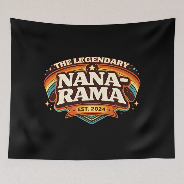 Item preview, Nana‑Rama – Legendary Retro Grandma Vibes Design designed and sold by TKOprintdesigns.