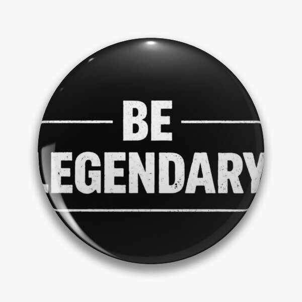 Item preview, Be Legendary Motivational Quote Shirt designed and sold by Pelikanu12.