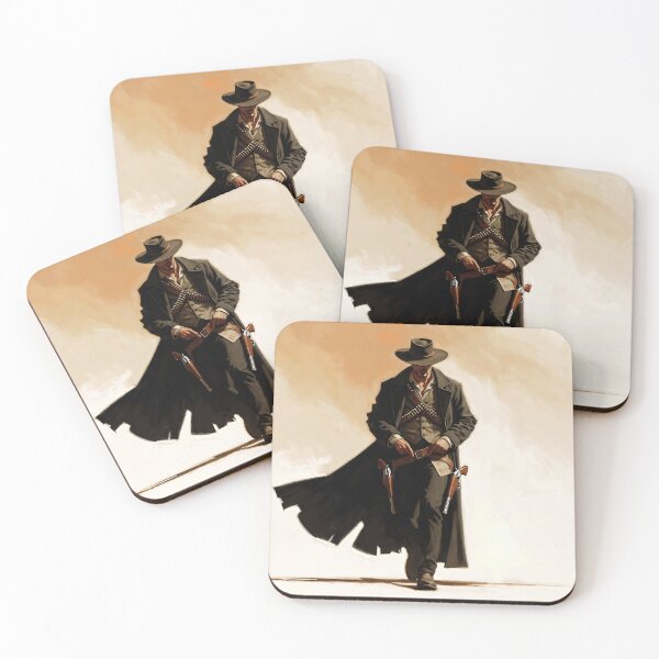 Item preview, Gunslinger Outlaw Western Concept Art designed and sold by MiguelTanavon.