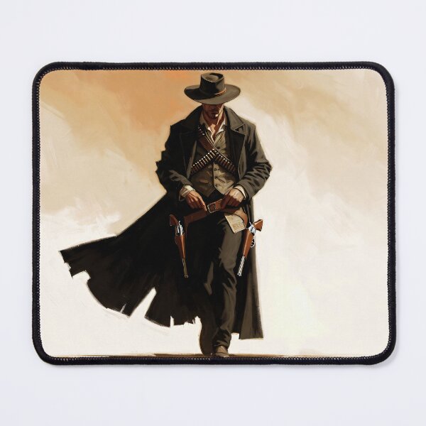 Item preview, Gunslinger Outlaw Western Concept Art designed and sold by MiguelTanavon.