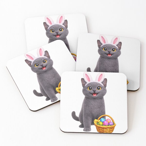 Item preview, Easter Chartreux Cat designed and sold by Sillytoe.