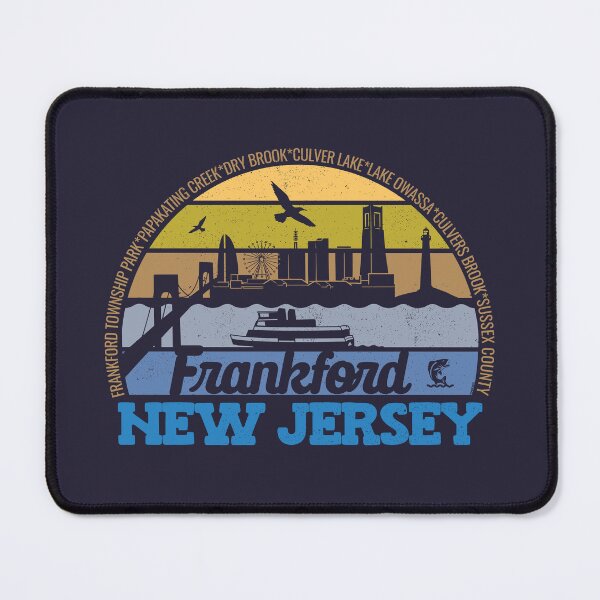 Item preview, Frankford New Jersey Sunset Retro Vintage Local Pride Logo designed and sold by CRHPOD20.