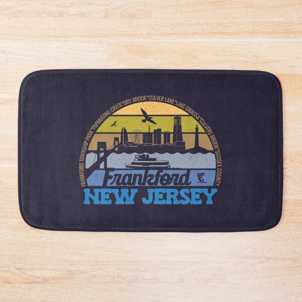 Item preview, Frankford New Jersey Sunset Retro Vintage Local Pride Logo designed and sold by CRHPOD20.