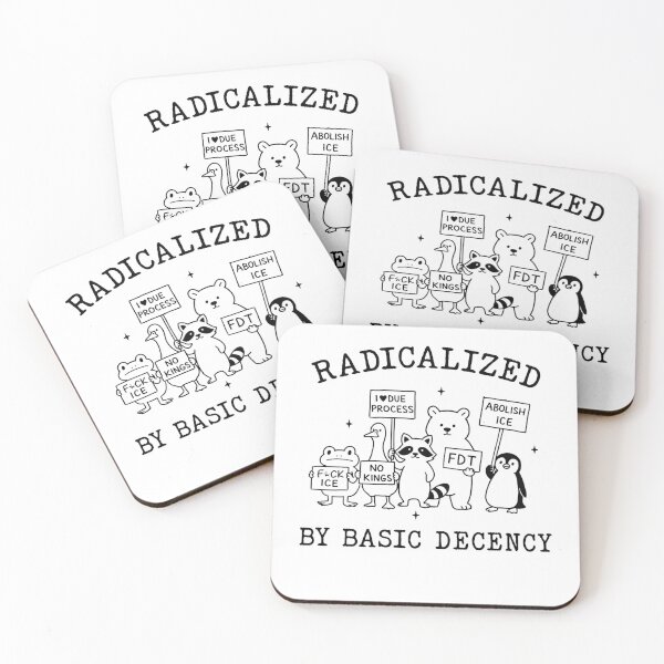 Item preview, Retro Radicalized by Basic Decency Goose, Human Rights, Protest Rally, Animal Meme designed and sold by borenclolahroy.