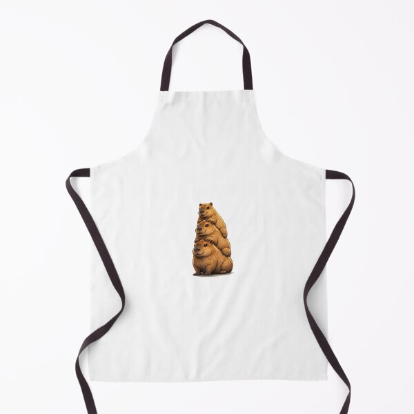 Item preview, Stack of Three Cute Capybaras designed and sold by Capybar-labs.