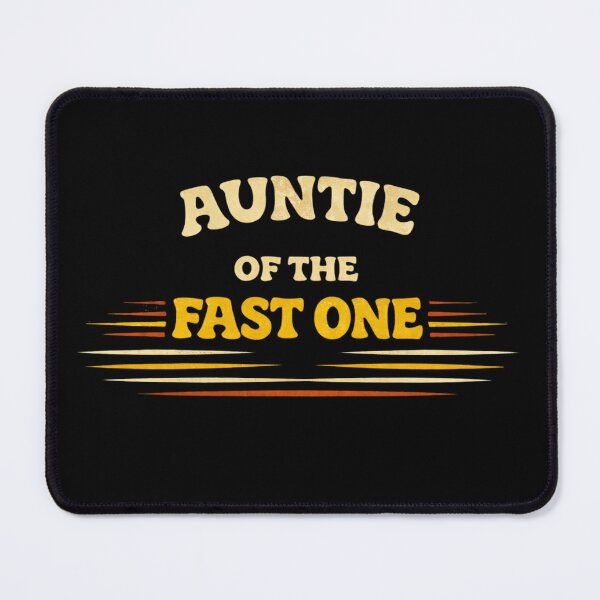 Item preview, Auntie Of The Fast One Funny Racing Aunt Motorsport Retro Shirt designed and sold by VibeOffline Studio.